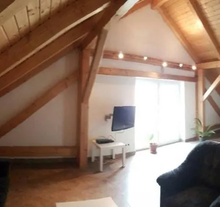 Apartmán Moderne Dachgeschosswohnung Im Leipziger Norden